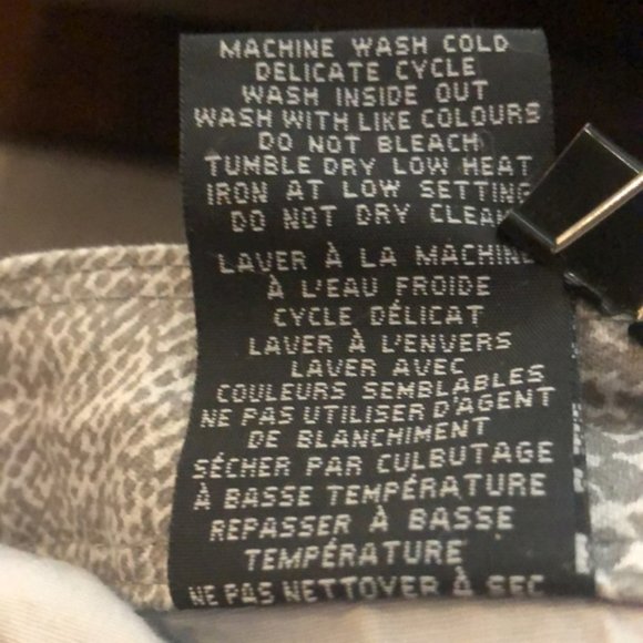 NICOLE MILLER ORIGINAL Jeans Grey/White, 12 - Picture 8 of 9